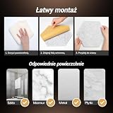 TONOR 48-pak Panele Akustyczne Samoprzylepne, 30×26×1 cm Panel Akustyczny Ścienny, Pianka Akustyczna Wysokiej Gęstości do Studia/Biura/Sypialni/Salonu, Jasnoszary