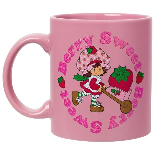 Taza de cerámica Strawberry Shortcake brillante 20 oz miniatura 2