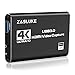Produktbild ZasLuke Game Capture Card, 4K USB 3.0 HDMI Capture Card mit 1080P 60FPS HDMI-Loop-Out Live-Streaming für PS4, Xbox One&Xbox 360 und Mehr