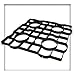 Produktbild Rasengitter Reitplatzplatten Rasenwaben 50x50x2,5cm Kiesgitter Paddockplatten 40 Stück (10 m²)