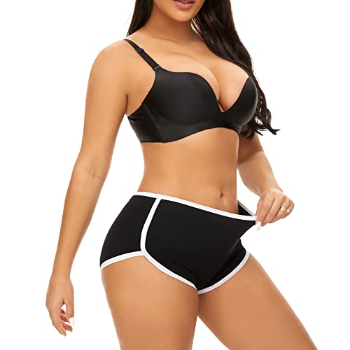 Mordlanka Women Boyshorts Underwear Cotton Panties Stretch Boxer Brief…4