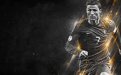 Image of Full Laptop Skin Stickers HD Quality Sticker for Laptops Upto 15.6 inch (Dustproof|Waterproof|Scratchproof|Reusable) - BE Ronaldo FL
