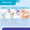 Whitebite Pro Professional Teeth Whitening Kit with Gels for Sensitive Teeth: Whitening LED Light, 35% Carbamide Peroxide Gel, Remineralization Gel (Tea Tree)