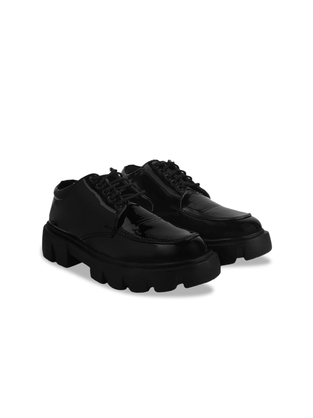 franino paris Smart Casual Lace-up Detailed Derby Shoes for Women & Girls-picture-56