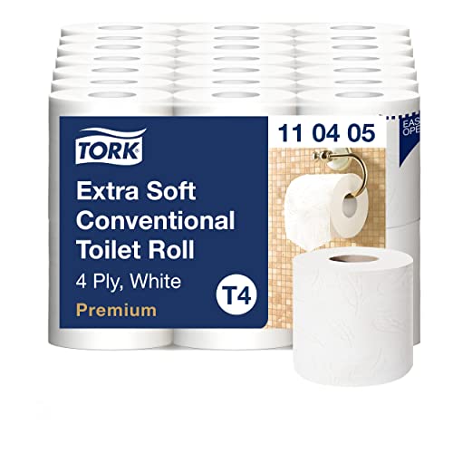 Papel higiénico Tork 110405 de 4 capas blanco en pack de 42 rollos