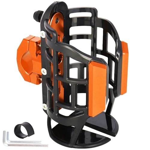 �J�b�v�z���_�[ �o�C�N�A�N�Z�T���[ �J�b�v�z���_�[ �z���_�ɓK�� PCX �Ή� ���}�n�ɓK�� �Ή� �J���T�L�ɓK�� Z900�ɓK�� Z750 �Ή� �I�[�g�o�C �{�g�� �z���_�[(A Style Orange)