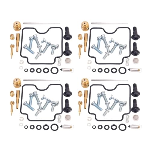 Kit réparation carburateur XVS11 anti-fuite essence pour moto XVS1100 Classic - 4 kits