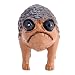 Kvekstio Ugly Funny Grumpy Frog Statue, Weird Resin Angry Toad Sculpture for Outdoor Garden Yard, Novelty Home Office Desk Decor, Unique House Warming Frog Gift Decoration