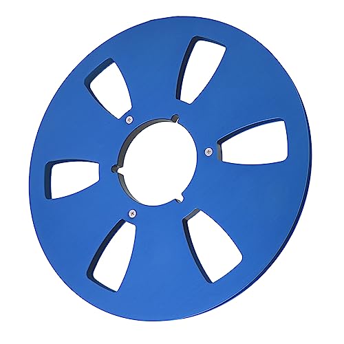 Carretel de Fita de Som Vazio Carretel Vazio 1/4 10 Polegadas 6 Furos de Substituição de Parafusos d