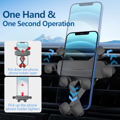 LUNQIN Car Phone Holder for BMW 5 Series 2024 2025 2026 BMW i5 530i 540i xDrive eDrive40 M60 Auto Accessories Navigation Screen Bracket Interior Decoration Mobile Cell Phone Mount by LUNQIN - Image 3