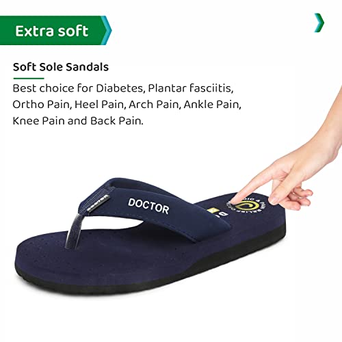 Image of ORTHO JOY Extra Soft Doctor Ortho Slippers for men /Comfortable Slippers for men