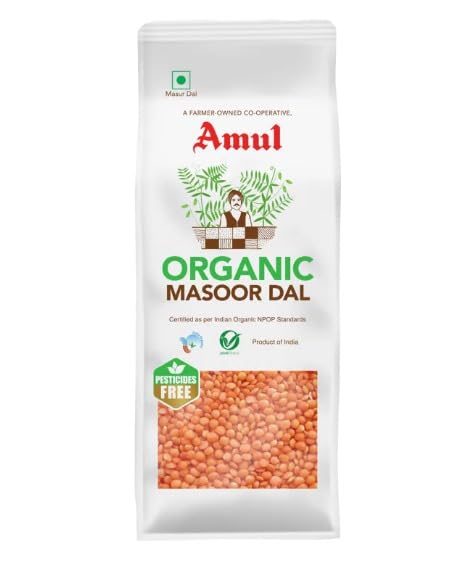 See full amazon price history chart for Amul Organic Masoor Dal, 500 grams Amul Organic Masoor Dal, 500 grams (B0DCNSYZ7C) Amazon Price History, Amazon Price Tracker