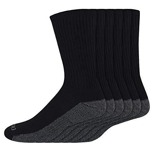 Genuine Dickies Men's Performance Crew Socks (6-Pack) - Black - Image 2