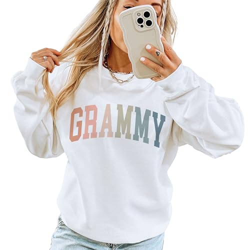 Boho Grammy Sweatshirt, Gifts For Women, Grammy Grandma Sweater, Mother's Day Shirt, Pregnancy Announcement Gift, Long Sleeve Unisex Crewneck Sweatshirt3