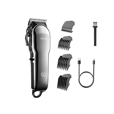 OOAYDYWO Hair Clipper with Rechargeable Cutting Blade Metal Electric Pusher