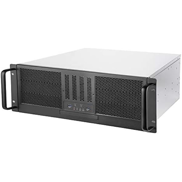 SilverStone SST-RM41-506 - 4U obudowa serwera do montażu w szafce obsługuje do SSI-CEB M B i ATX PS2 Mini nadmiarowy zasilacz