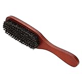SUAVE SU BARBA: este cepillo de barba de alta calidad suaviza su barba al distribuir los aceites de su piel de manera uniforme. Las cerdas firmes desenredan tu barba y la hacen suave al tacto.