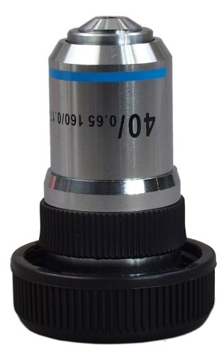 OMAX 40X Achromatic Objective Lens (Spring) for Compound Microscopes
