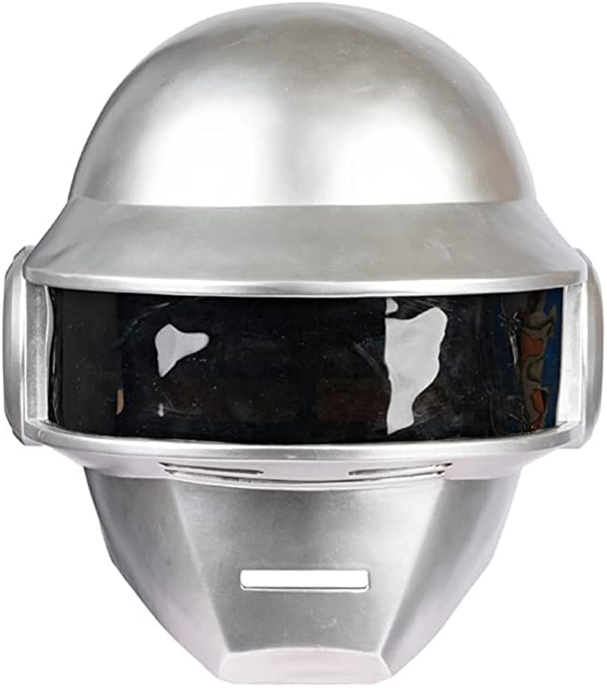 その他 Daft Punk helmet Cosplay Karc Punk Silver Helmet Resin Mask Men Costume Accessories