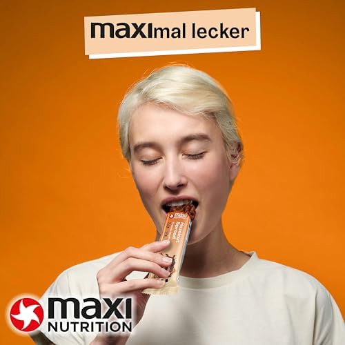 MaxiNutrition Pistachio Spread Protein Waffle Bar, 26% Eiweiß, 199 kcal, (12 Eiweißriegel x 39g), Ohne Zuckerzusatz