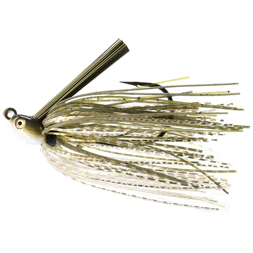 Dirty Jigs Maillot de bain leurre jig Golden Shiner de 0,9 g