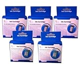 BURO-FR lot de 5 cartouches generique Premiun 350xl et 351xl (3 noir + 2 couleur) pour HP PHOTOSMART C4280