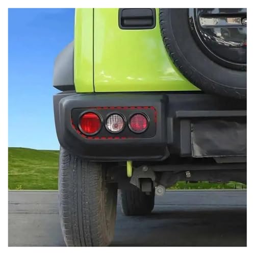 Cubierta luz trasera coche Suzuki Jimny 2019 accesorios exteriores ahumados 5