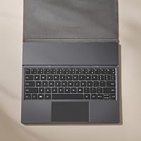 BOOX Note Max Tab X C Tastatur QWERTY Englisches Layout Hülle Schutzhülle Magnetisch Faltbare Ständer – Ansicht 2