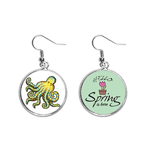 Pendientes de pulpo para looks de playa y paseos primaverales