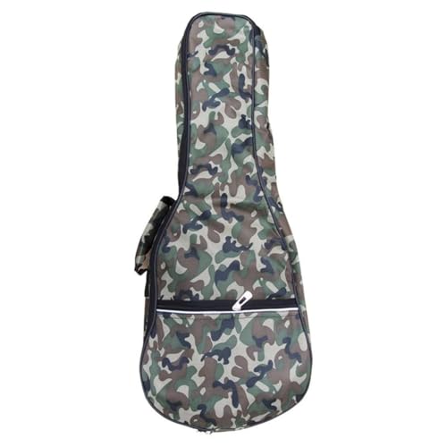Image of Ukulele Case with 5MM Sponge Padding Adjustable Shoulder Strap 21 Inch (21, Army)