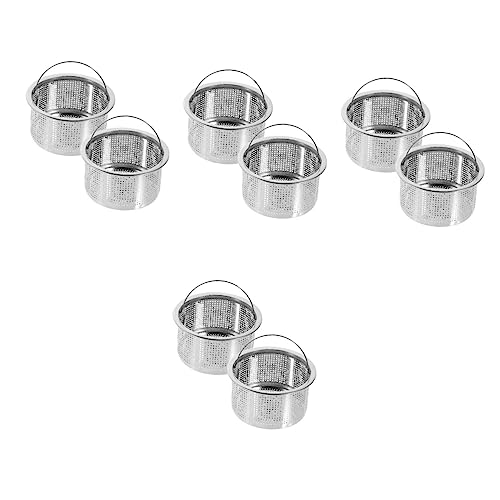 Coladores de acero inoxidable para fregadero x8