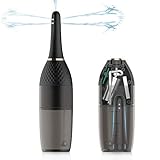 Automatic Electric Silicone Enema Bulb with 5 Speeds, Adorime Rechargeable Anti Back-Flow Enema Douche Cleaner Kit for Men Women Intestine Colon Cleansing Health Care