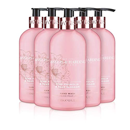 Baylis & Harding Pink Magnolia & Pear Blossom 300ml Hand Wash- Pack of 6