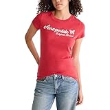 Aeropostale Butterfly Graphic Tee, Lavender, M