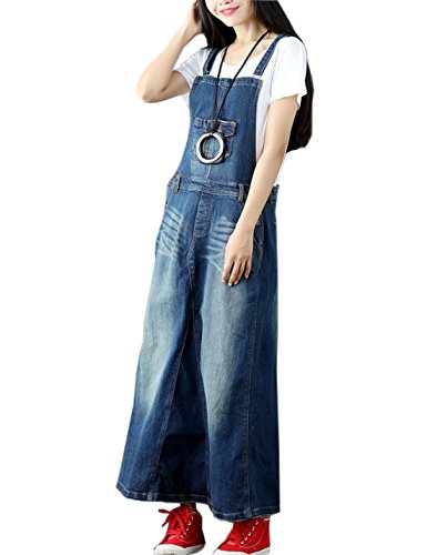 ankle length pinafore dress