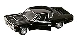 Road Signature 1970 AMC Rebel Vehicle (1:18 Scale), Black