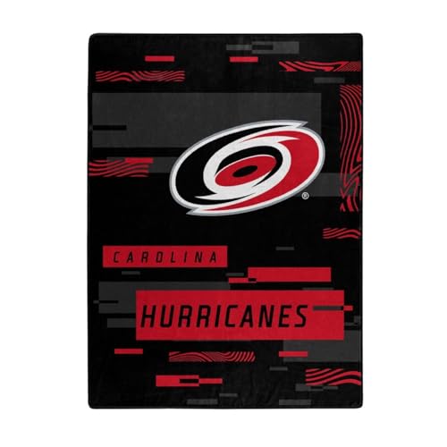 NORTHWEST Company NHL Digitize Design Plush Raschel Thow Blanket, 60