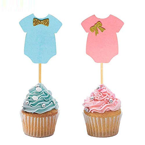 Buy Confetti! 20Pcs Cupcake Toppers Baby Shower Party Decorations Its