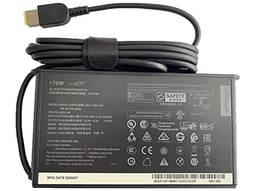 Adaptateur secteur 170W ThinkPad P73 idéal pour le télétravail flexible