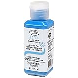Testors Airbrush Paint, Transparent Sky Blue