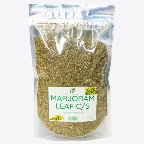 Herb To Body Marjoram Leaf C/S | Cut & Sifted | Marjorana Majorana | Wildcrafted | 4oz