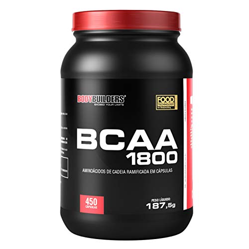 BCAA 1800 450 Cápsulas Bodybuilders Vita Supply