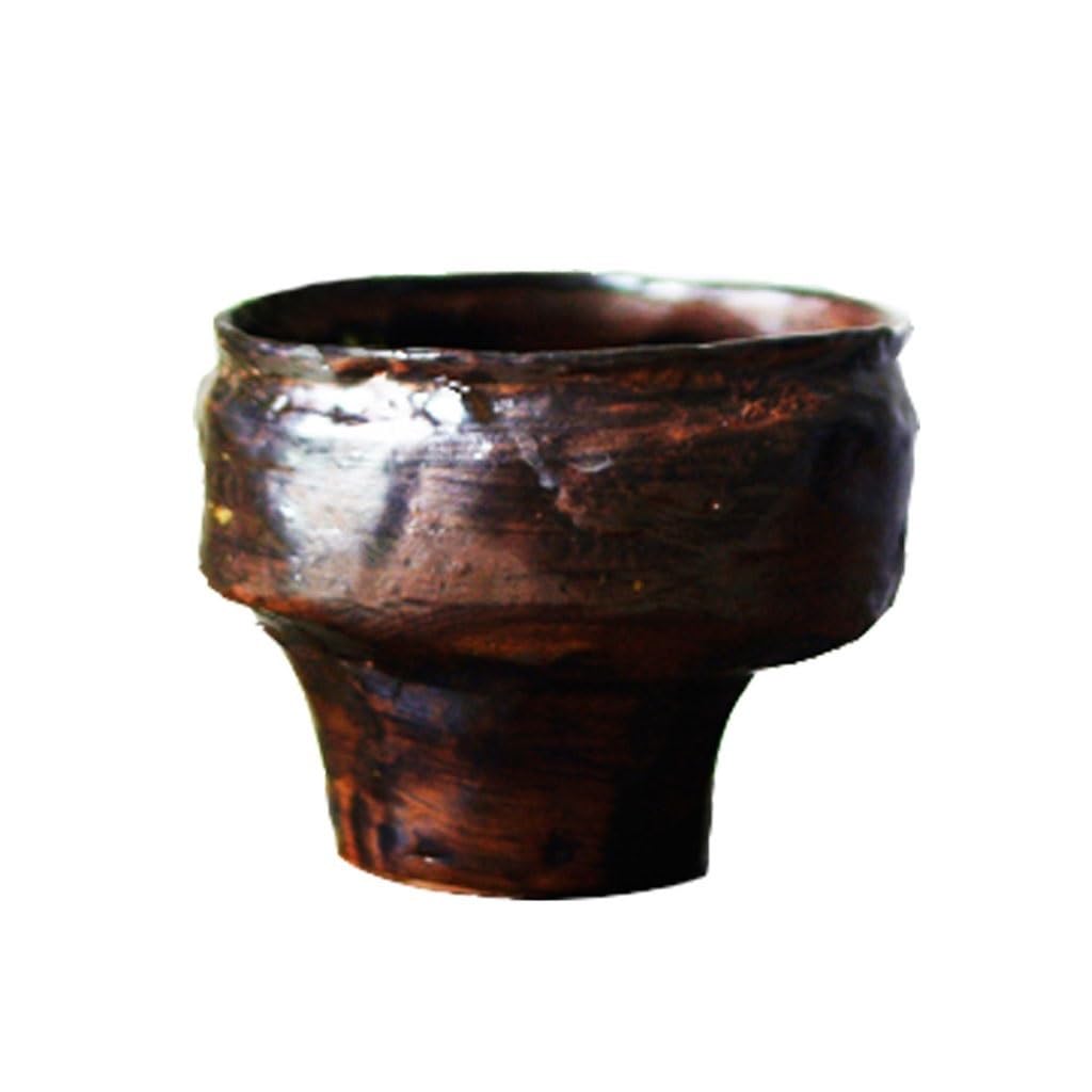 Centerpiece Vases Stone Pottery Vase Decoration Living Room Flower Arrangement Ceramic Household Pot Retro Hydroponic Desktop
