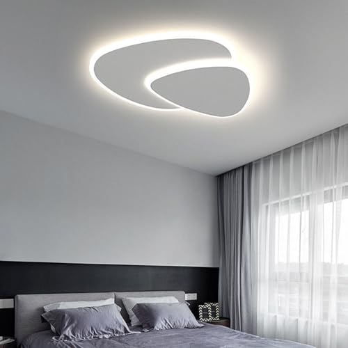 Luminaire plafonnier acrylique variable de 2700K à 6500K avec télécommande longue portée