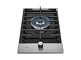 FISCHER COOKTOP À GÁS 1 BOCAS TRIPLA CHAMA PLATINIUM MESA VIDRO PRETO 33790-92104