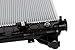 Prime Choice Auto Parts RK618 New Complete Aluminum Radiator