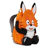 Affenzahn Unisex Kinder Freund Große Kindergartenrucksäcke, orange, 20 x 31 x 12 cm