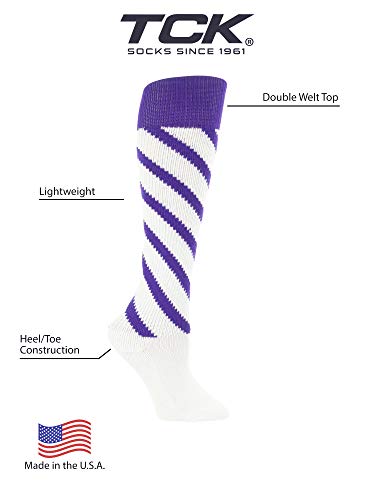 Image of TCK Candy Stripe Knee High Softball Socks Soccer