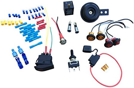 WD Electronics - DIY Street Legal Kit Turn Signal for UTV ATV RZR 1000 900 800 Wildcat Teryx Polaris General Maverick X3 Commander