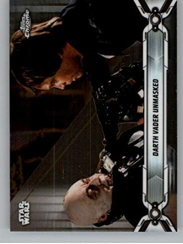 2019 Topps Chrome Star Wars Legacy #147 Darth Vader Unmasked Trading Card image 3